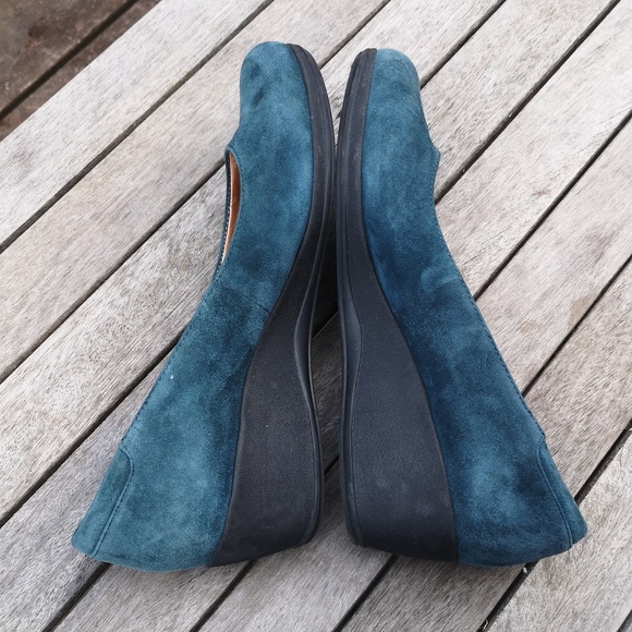 Nurture suede slip-on wedges - Picture 11 of 13